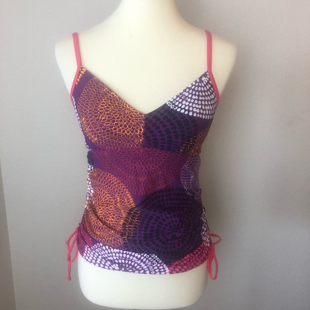 Prana Multi-colored Tankini Top